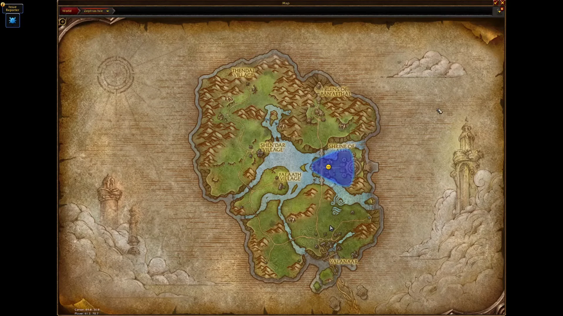 Checking the Map