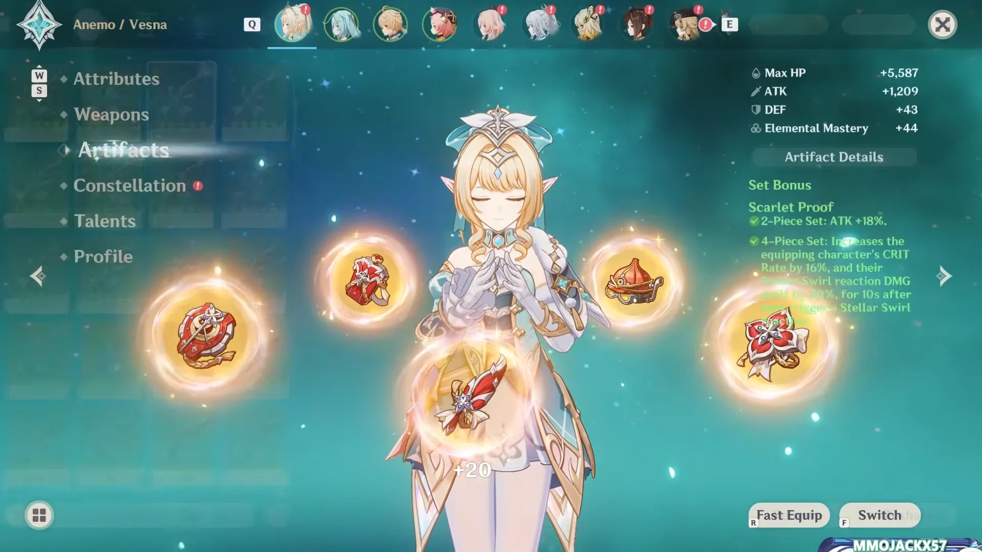 Vesna Character Build Showcase 1