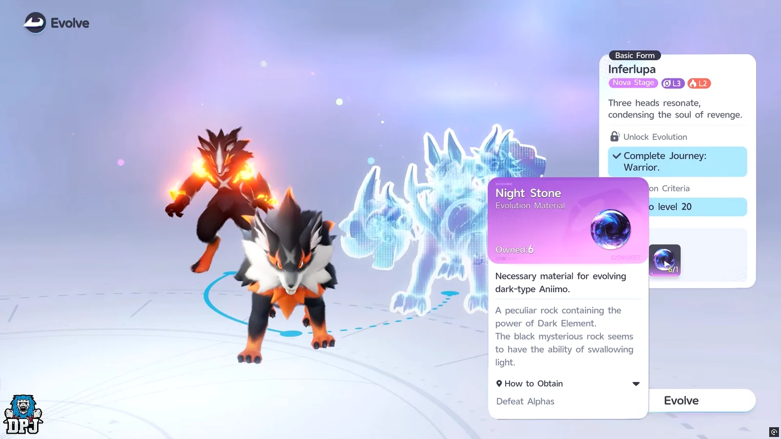 Evolution Requirements for Inferlupa