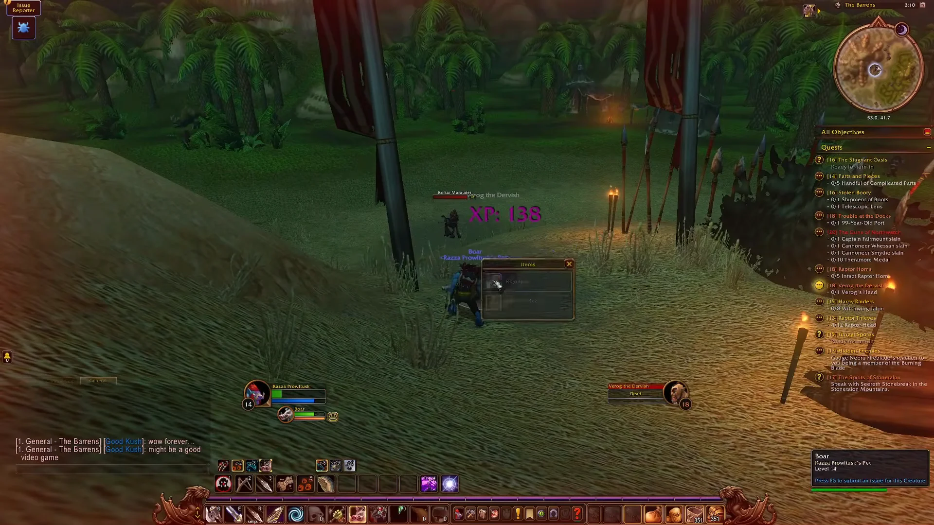 Finishing the Encounter & Looting