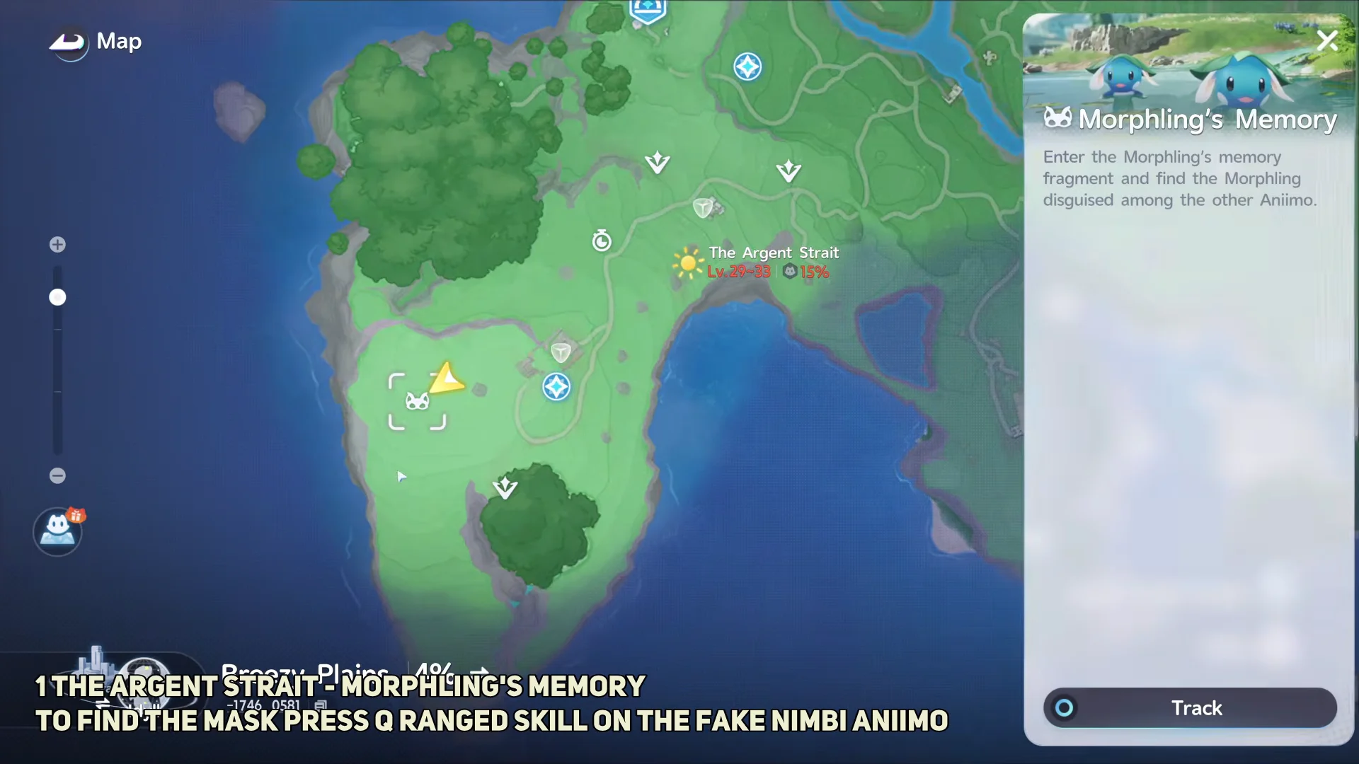 The Argent Strait Morphling's Memory location