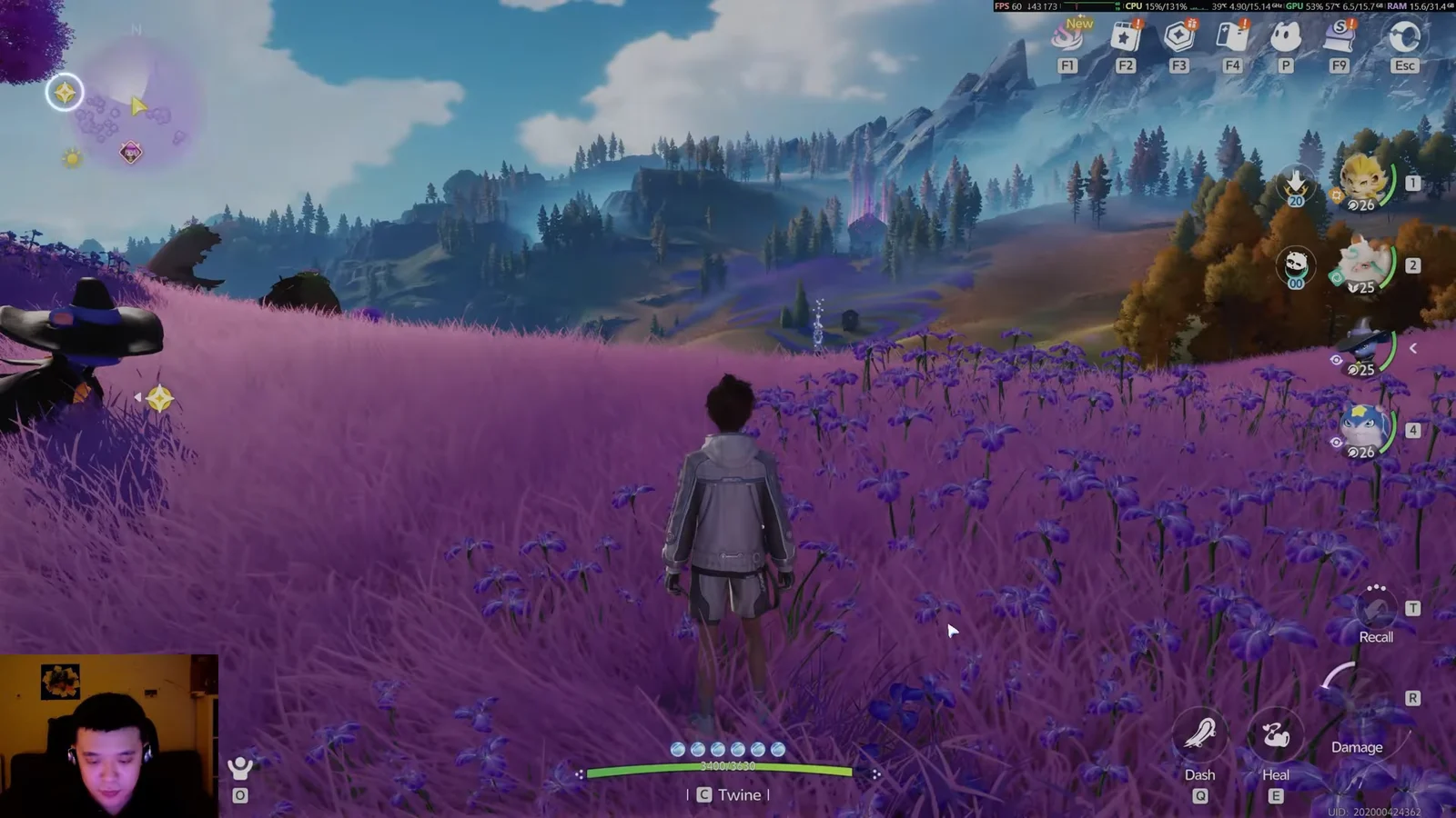 The quest objective updates to "Prepare to craft fragrance." The player runs…