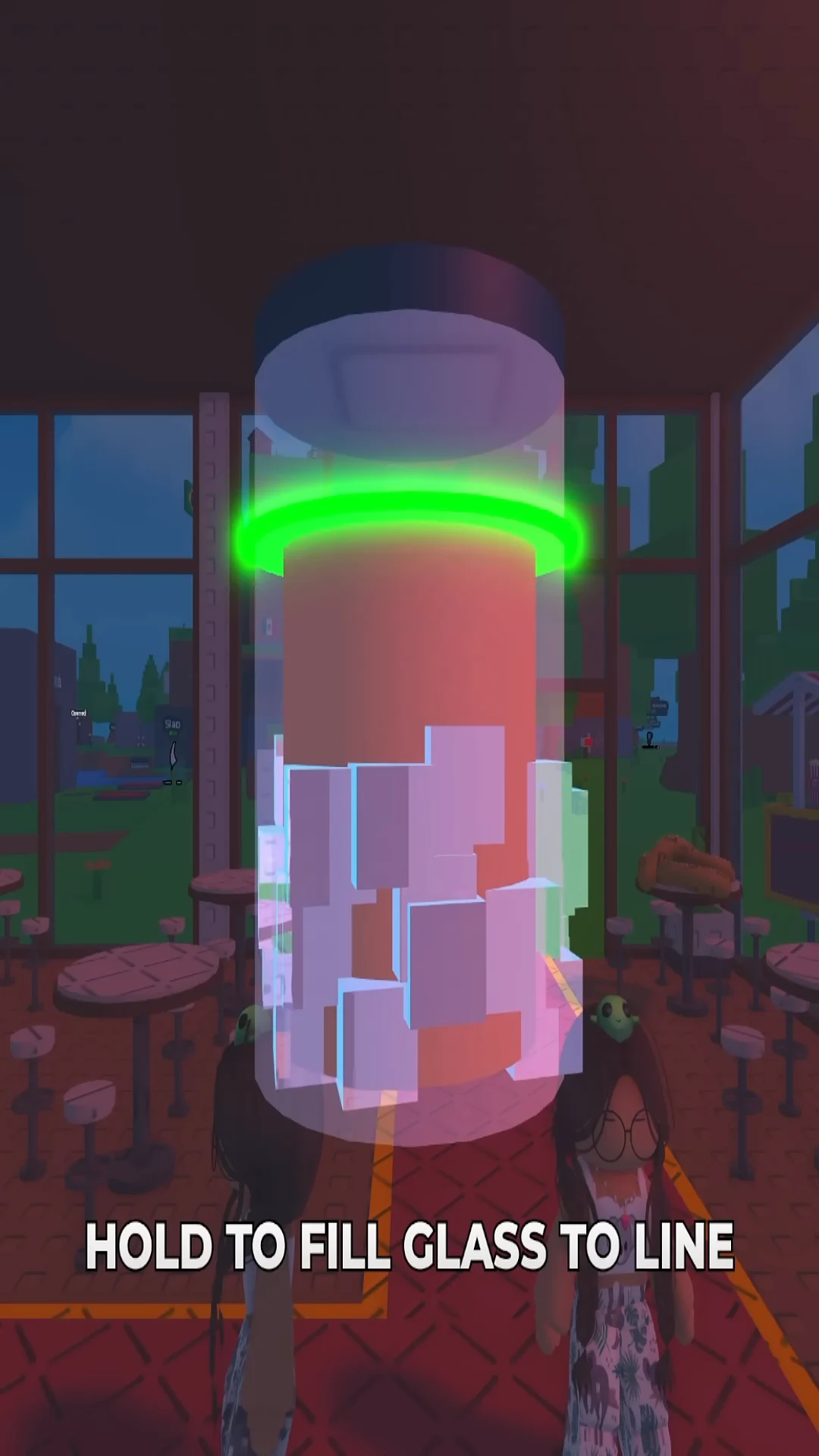Drink minigame