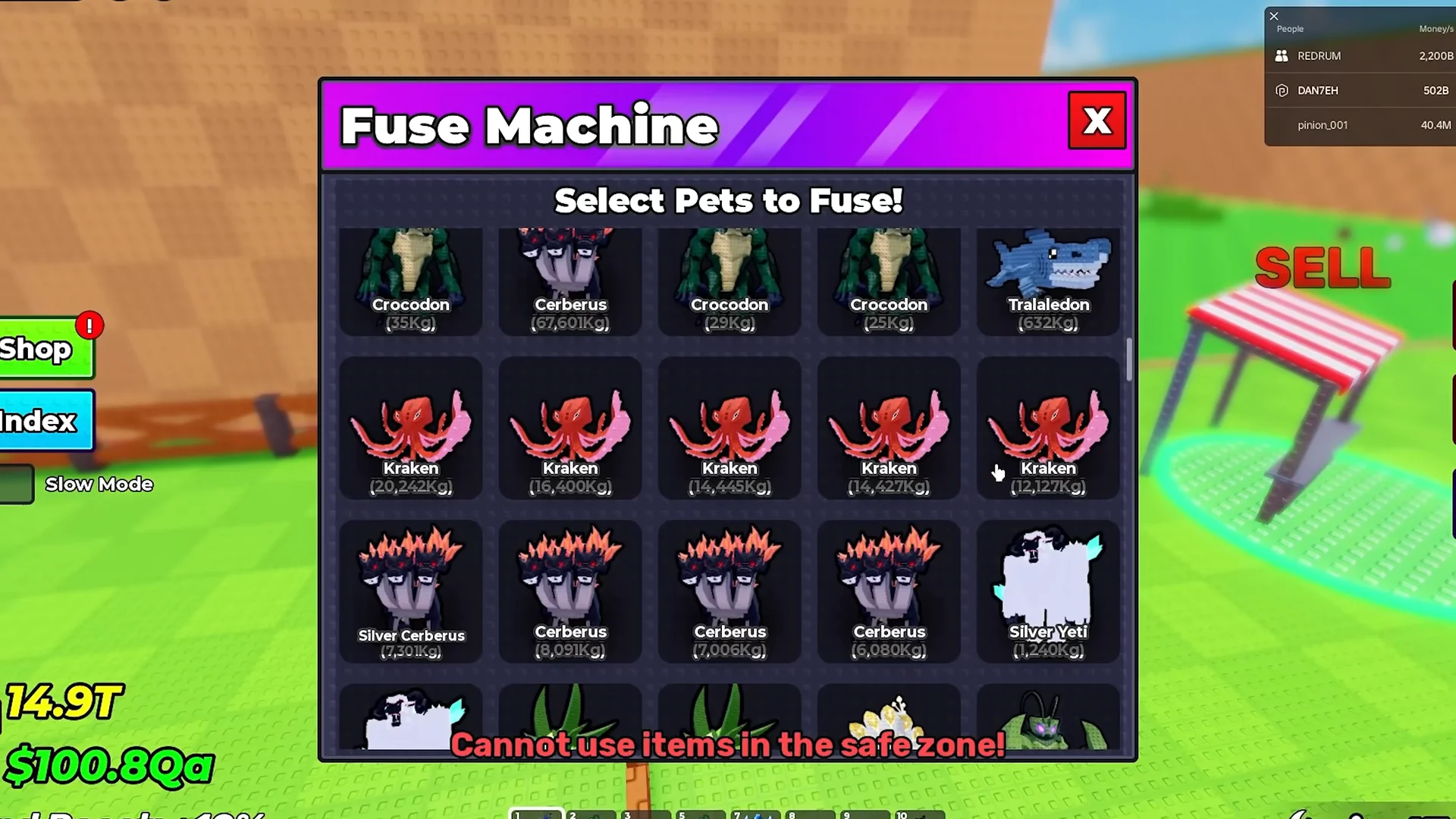 Fusing Krakens