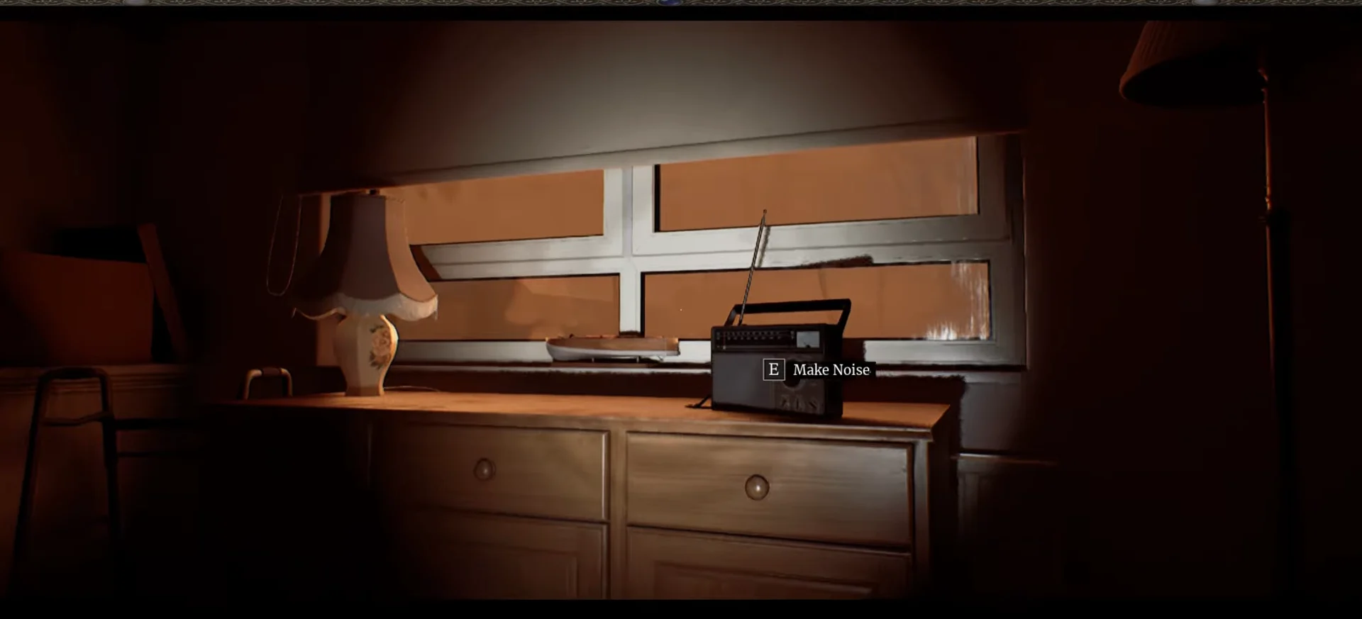 Distraction 1: Dining Room Radio