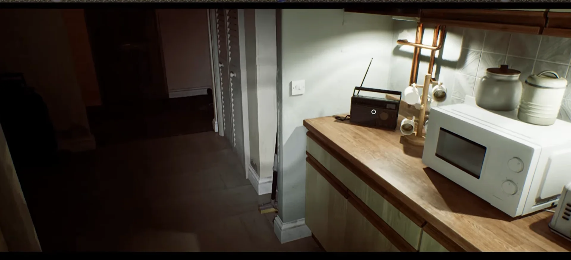 Distraction 2: Kitchen Counter Radio