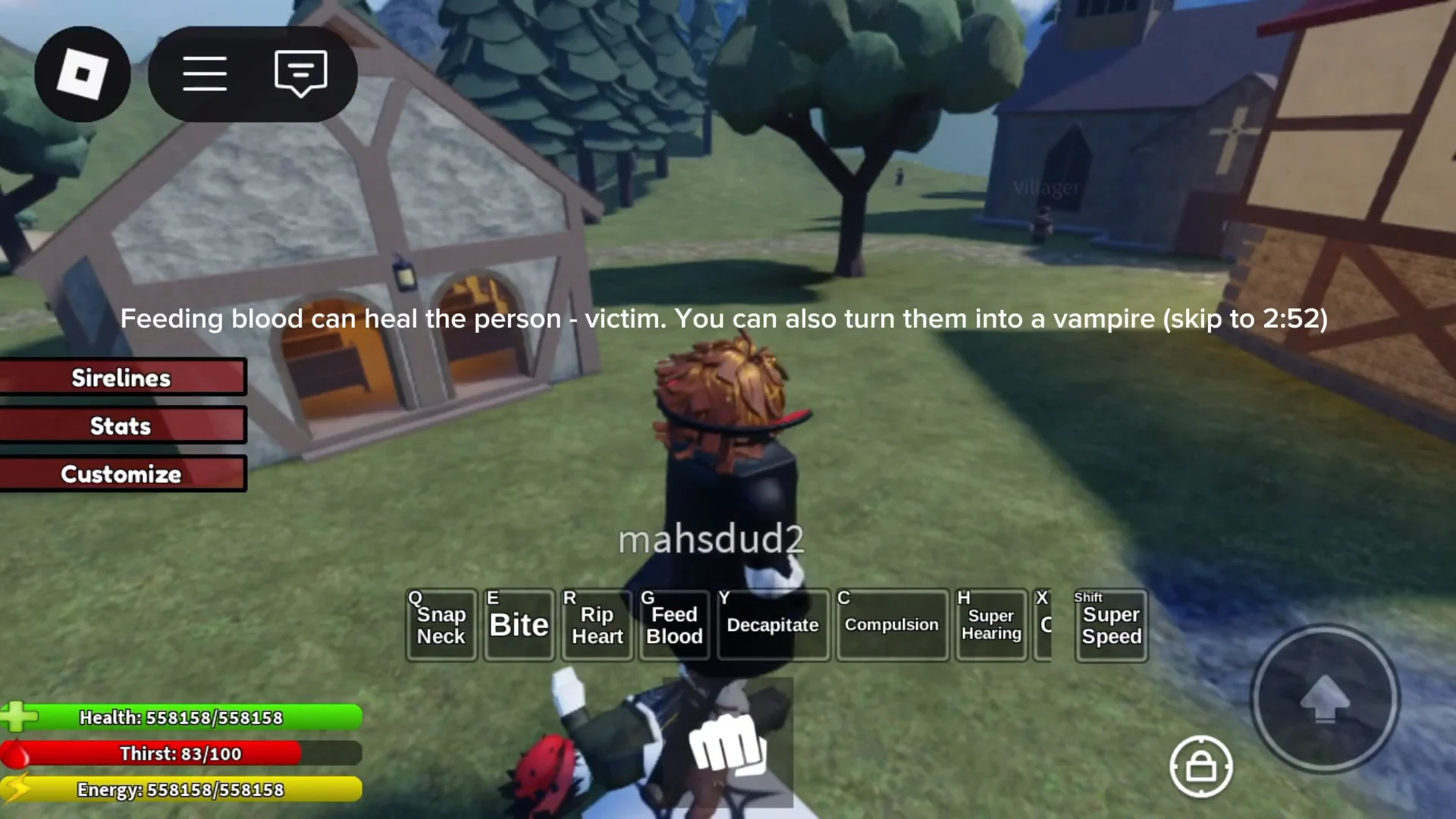 Move 4 Feed blood Demo