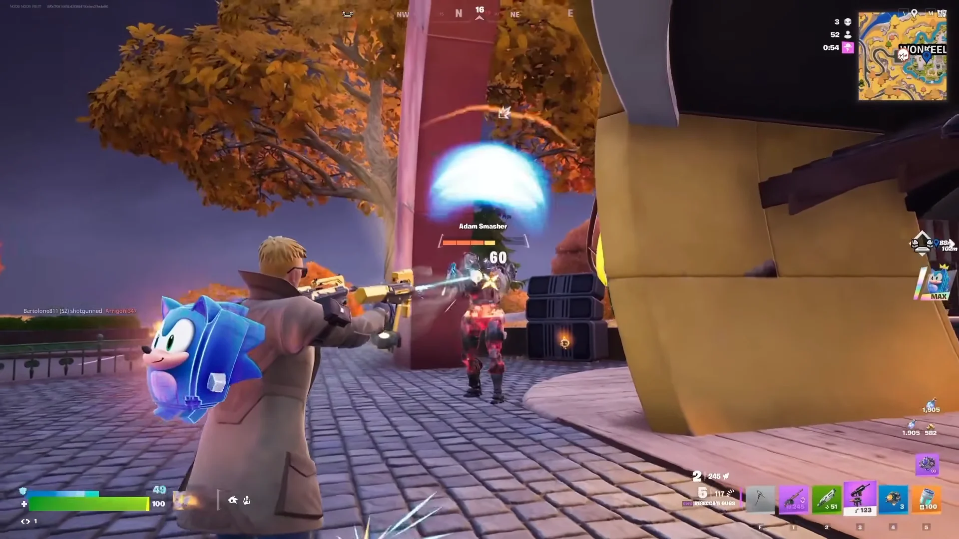 Defeating Adam Smasher (Second Location)