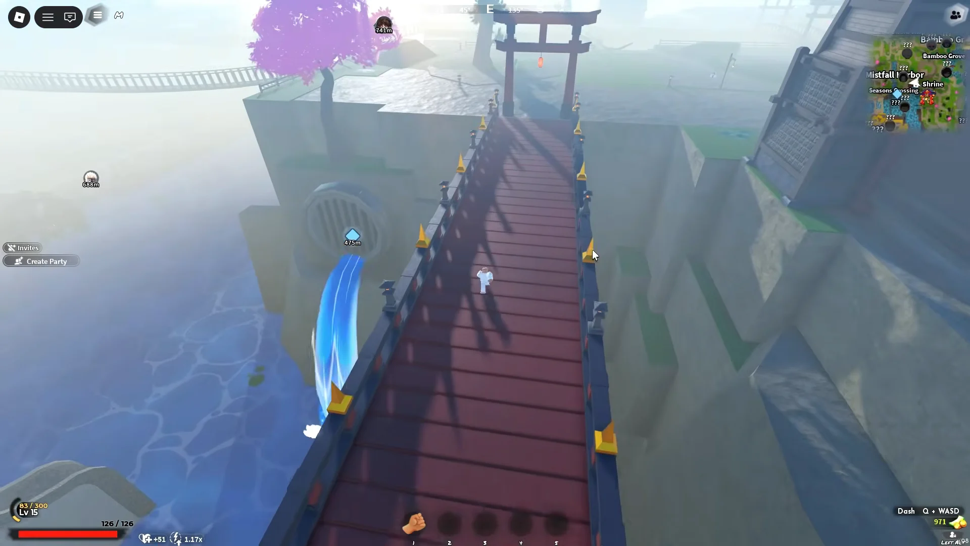 Running Towards Mistfall Harbor