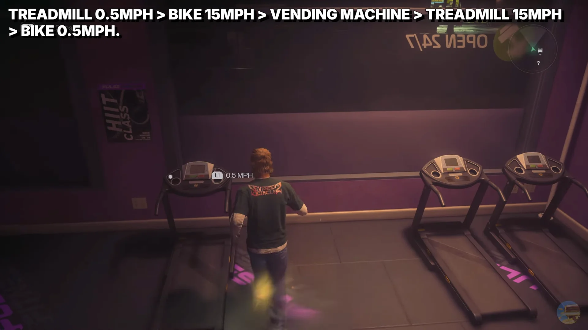 First Treadmill Setting