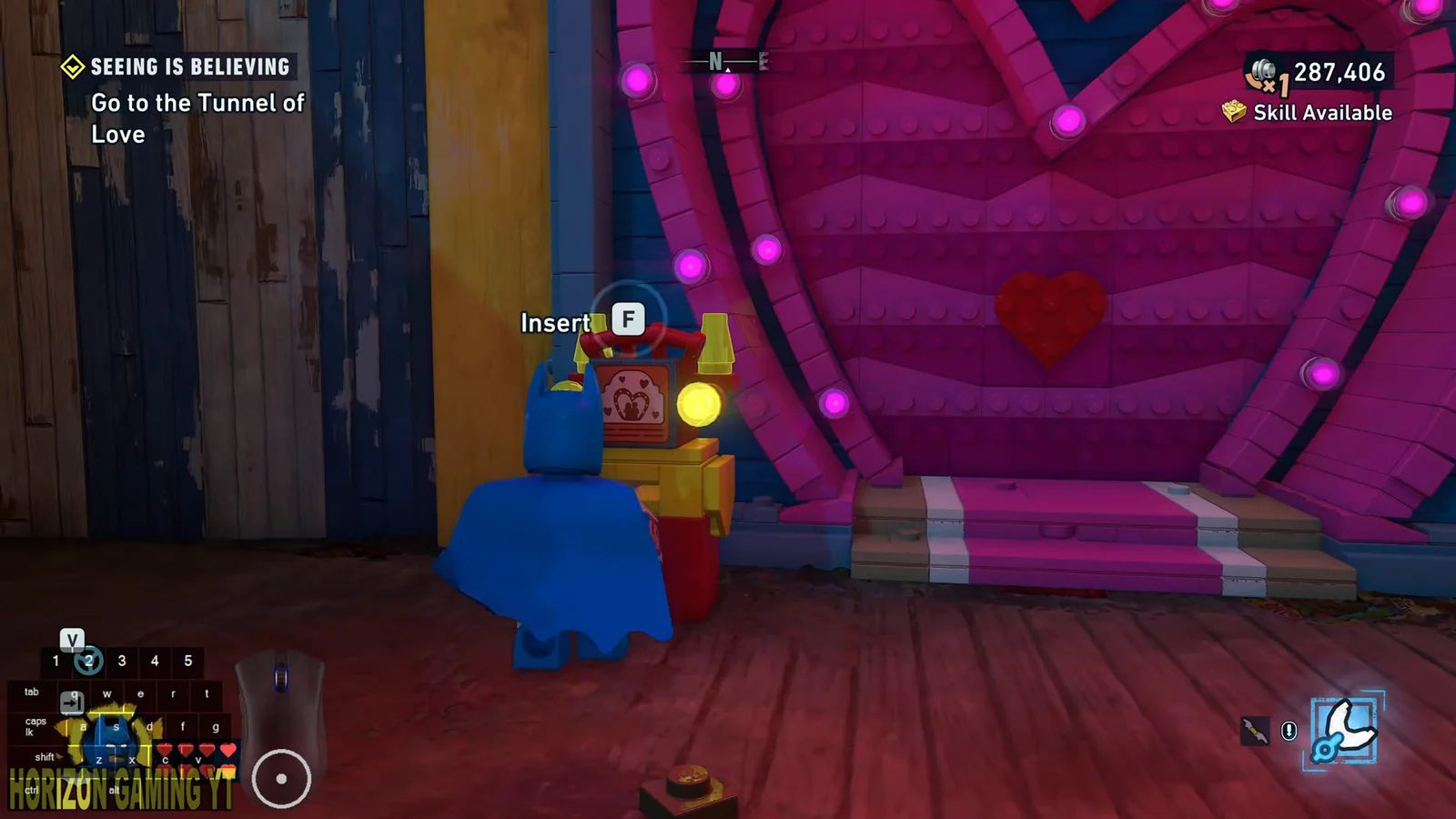 Entering Tunnel of Love
