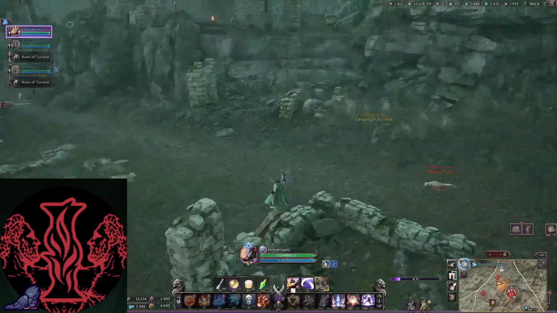Teleporting to Ruins of Turayne