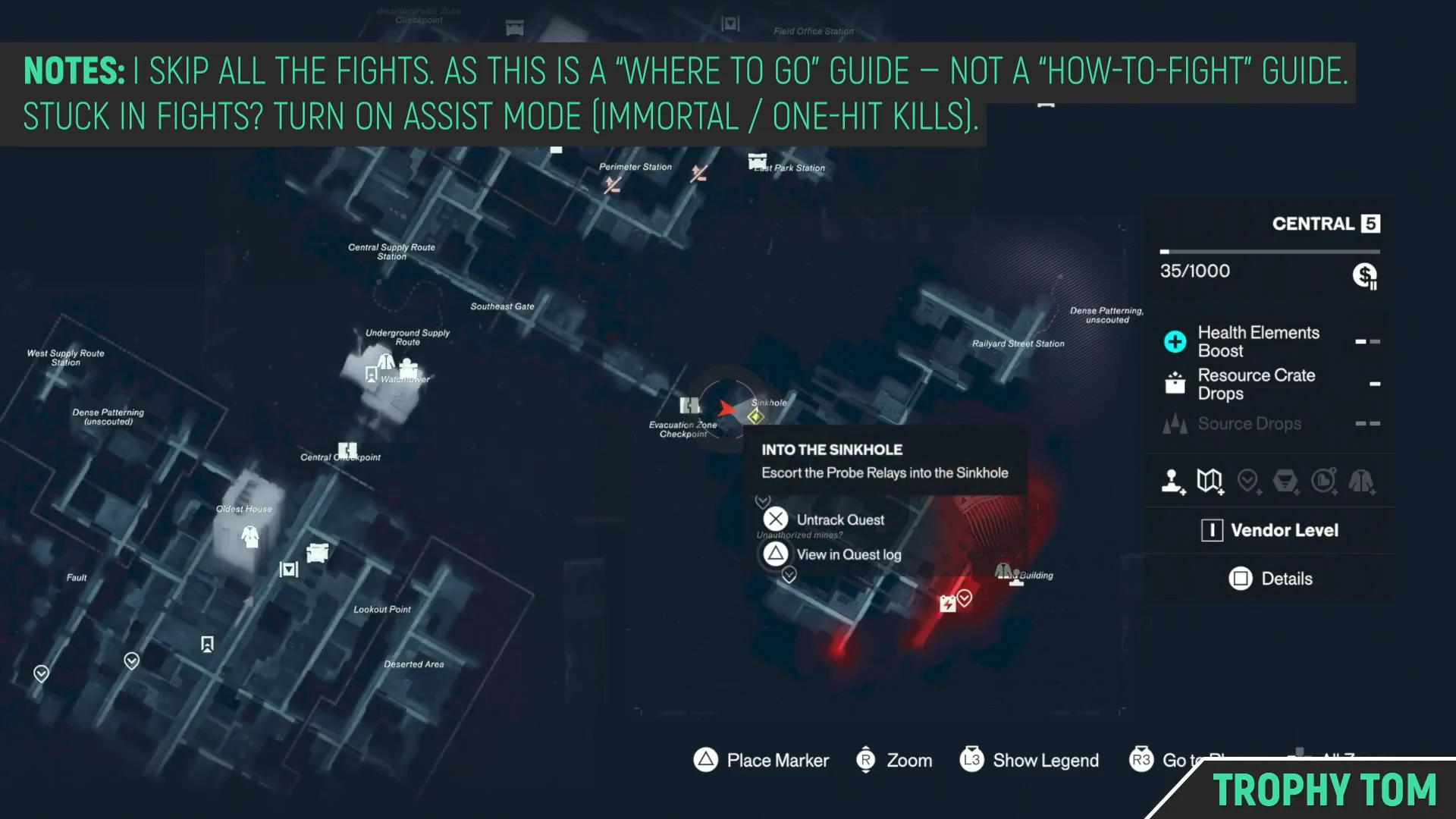 Quest and Map Overview
