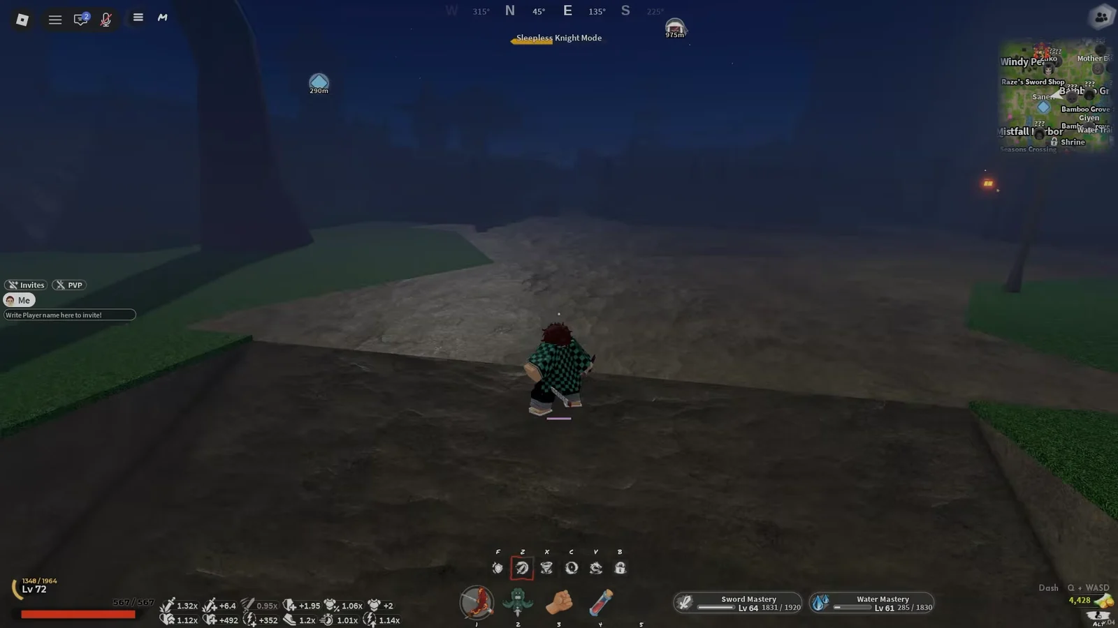 Traveling through Wilderness
