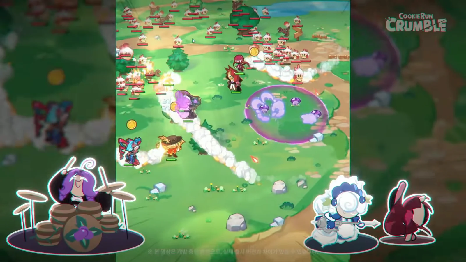 Moon Rabbit Cookie’s Giant Rice Cake Bunny Skill in CookieRun: Crumble