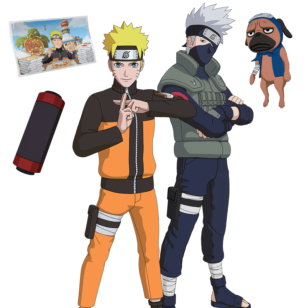 NARUTO & KAKASHI BUNDLE — Fortnite item shop