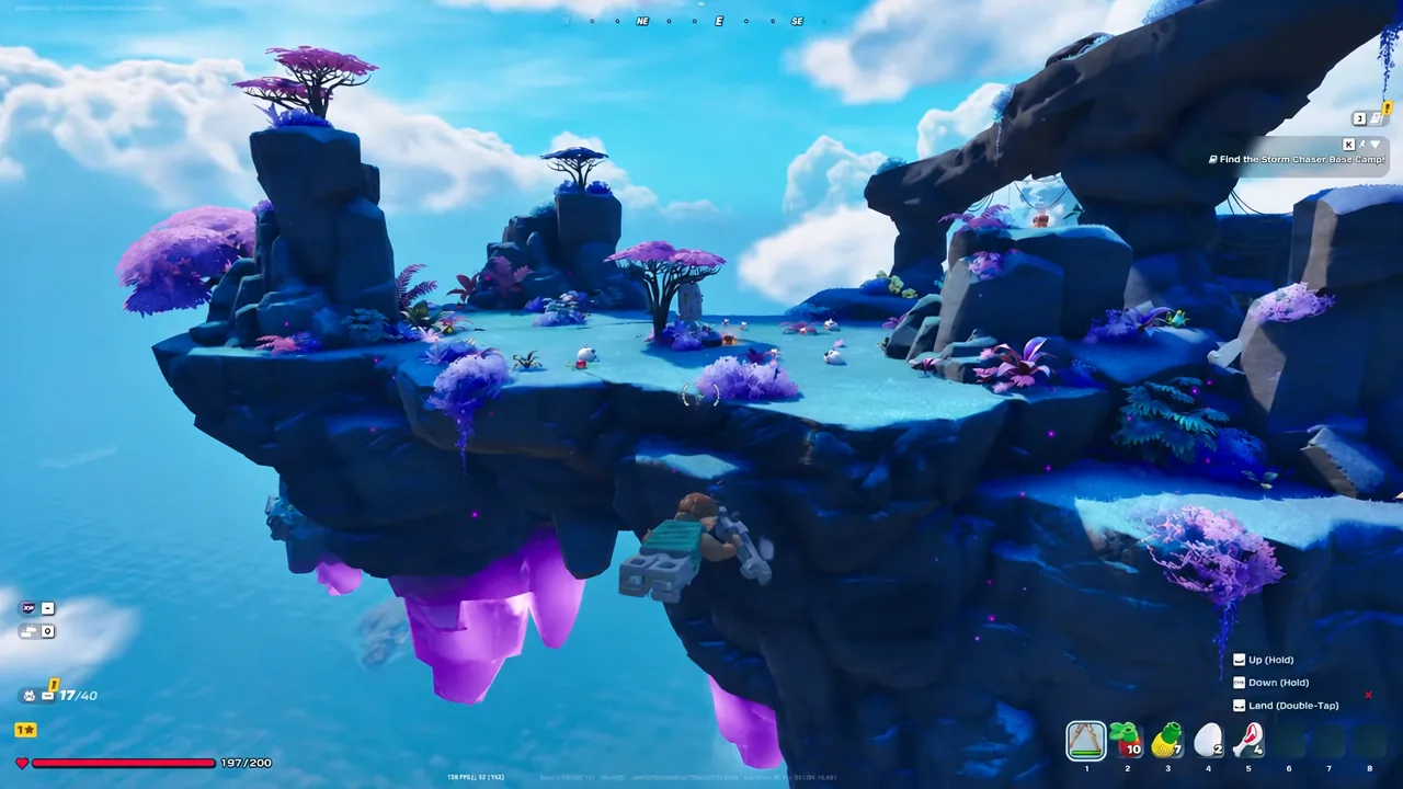 LEGO Fortnite Odyssey update notes covering decor, audio, and character movement fixes
