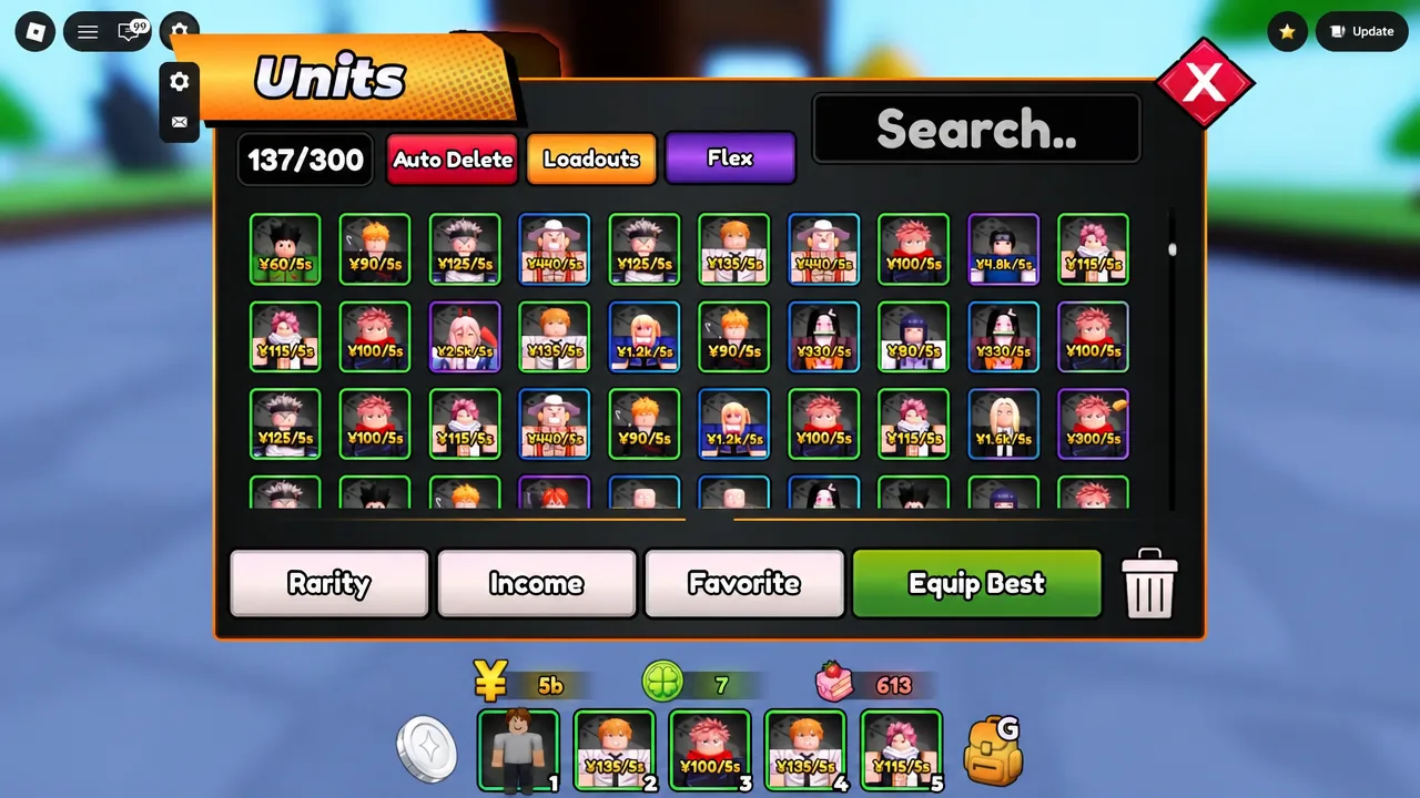 Anime Jackpot on Roblox