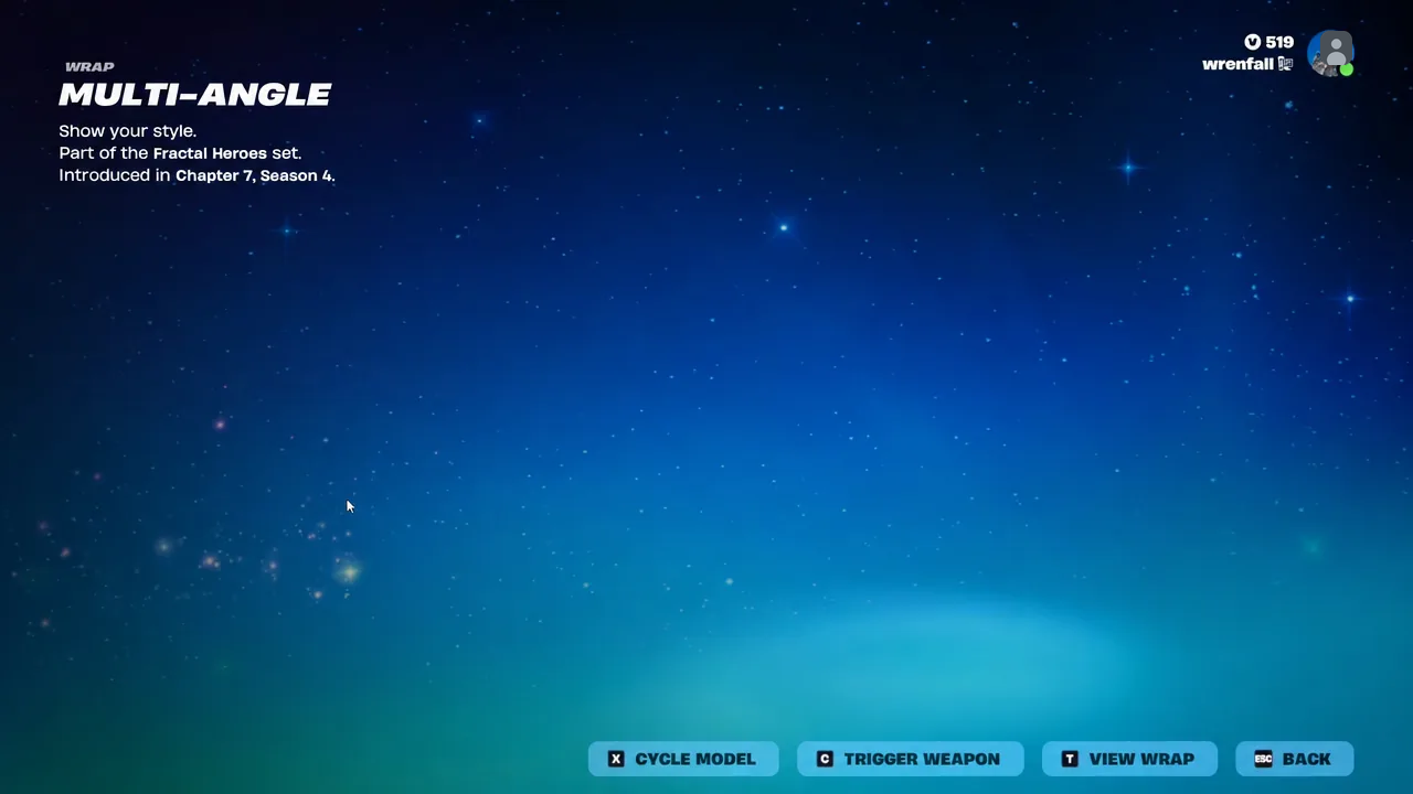 Multi-Angle wrap detail page with the option to view the wrap animation