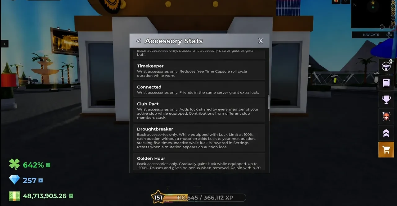 Storage Hunters: Open World gameplay view during the quality-of-life update