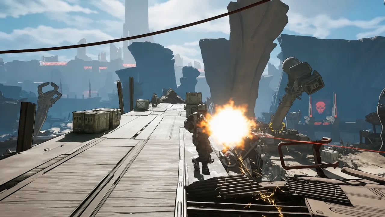 Borderlands 4 combat footage showing the stealth and crit-focused Hack / Slash playstyle