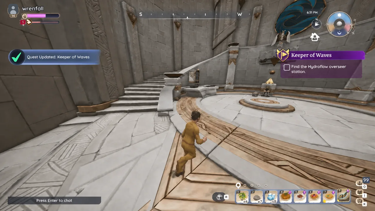 Palia Keeper of Waves Quest Guide (Hydroflow Station Password)