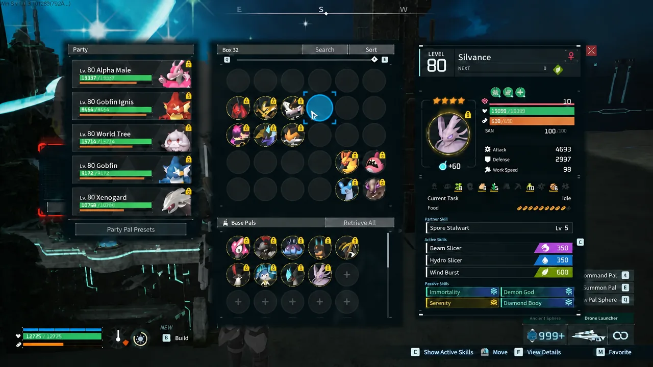 Moon Lord (Master) raid encounter in progress against the player's raid army