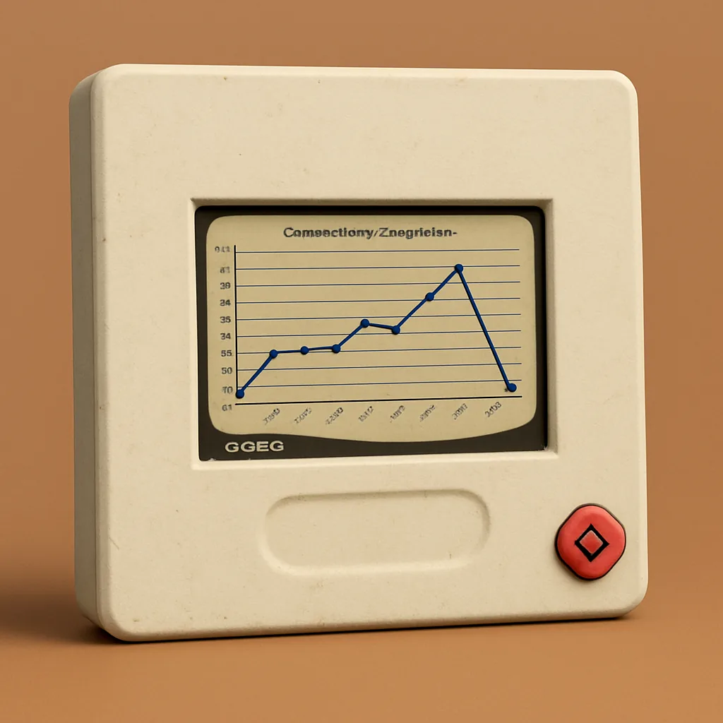 Projector Slide C showing a profit graph