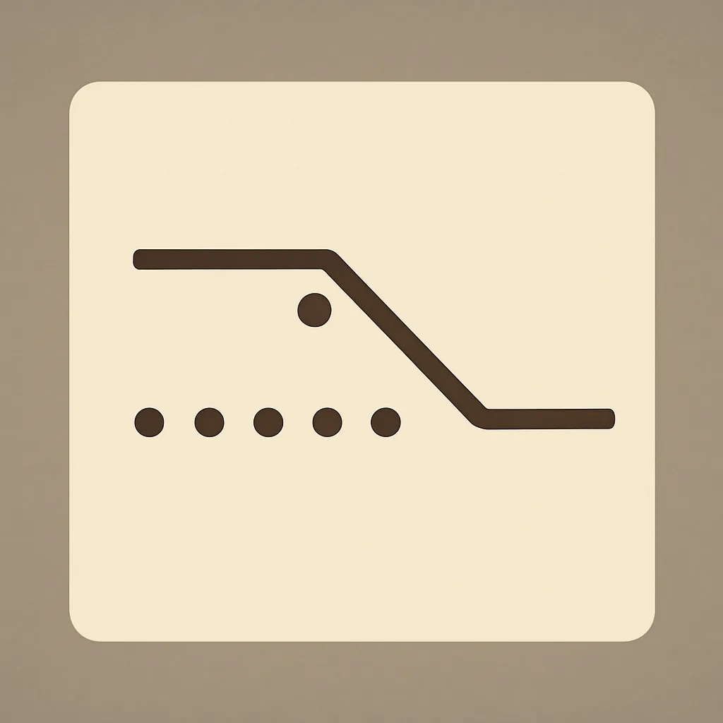 Flush Aux Line B equipment button