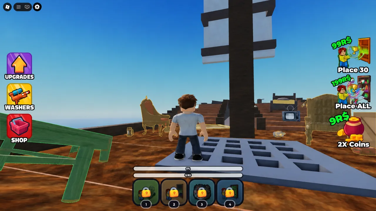 Settings menu open on the Pirate Ship level with the game music toggle being switched off
