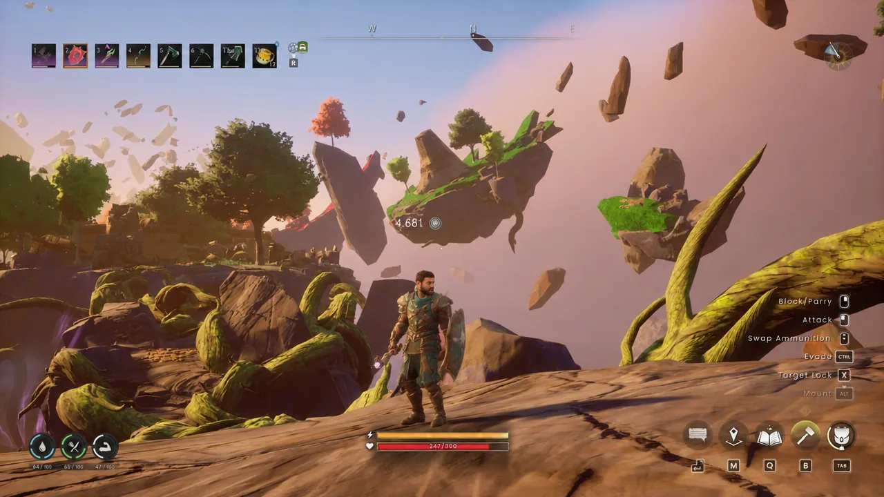 Character wearing the raid reward gear earned from defeating Kuldra