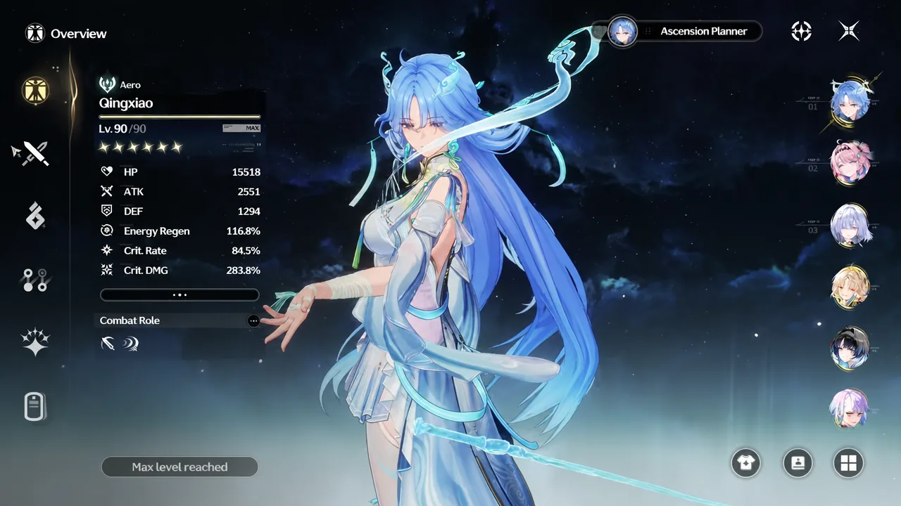 Wuthering Waves: S0R1 Qingxiao Compared to the Game’s Top DPS