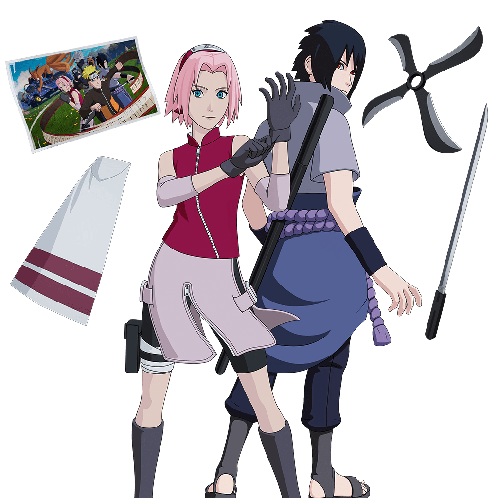 SASUKE & SAKURA BUNDLE — Fortnite item shop