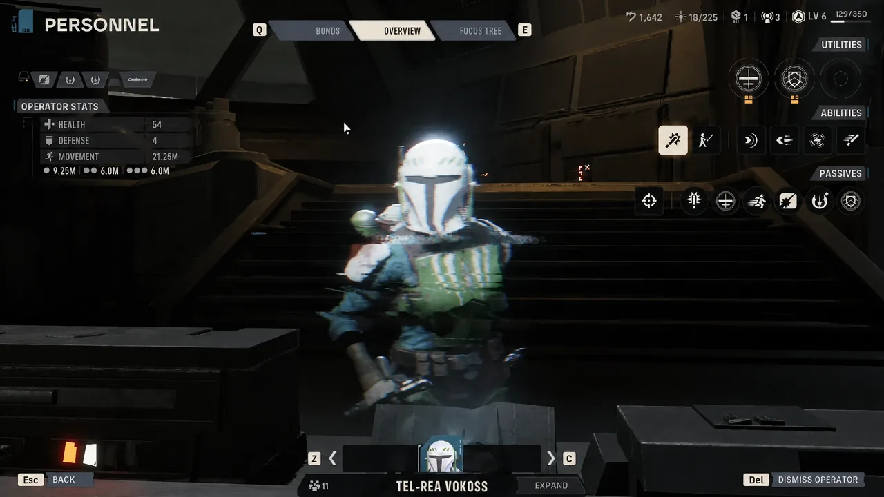 Star Wars Zero Company: How to Fix Tel-Rea’s Third Meditation Slot