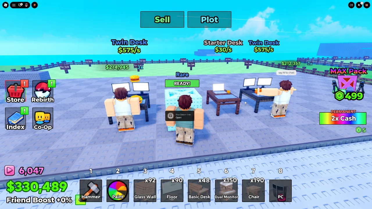 Unboxing a Modern Desk and assigning a worker to it