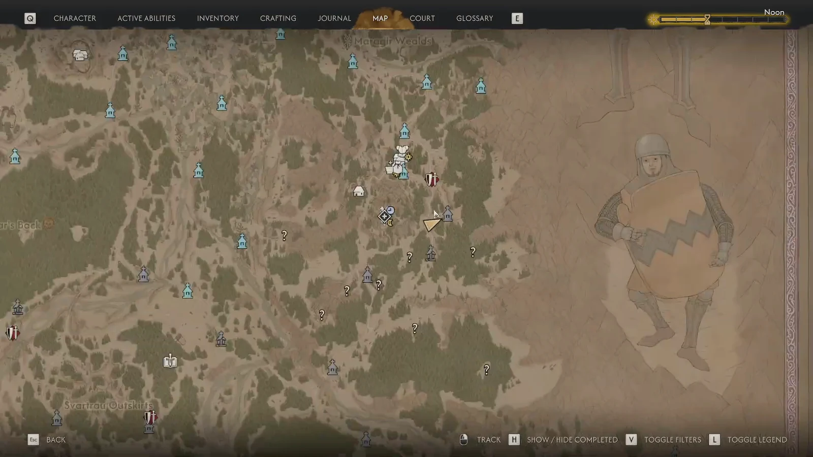 The Blood of Dawnwalker: Shrine Heart Location in Maragir Wealds