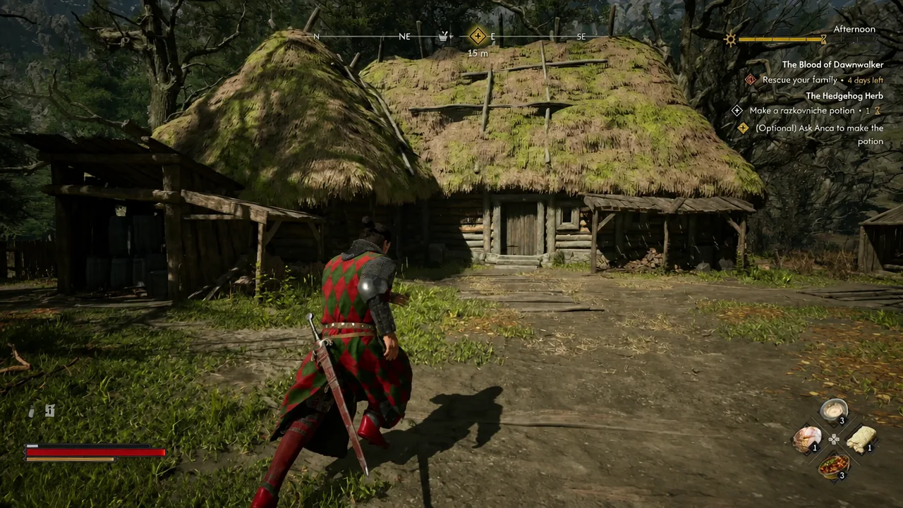 The Blood of Dawnwalker: The Hedgehog Herb Walkthrough (Razkovniche Elixir)