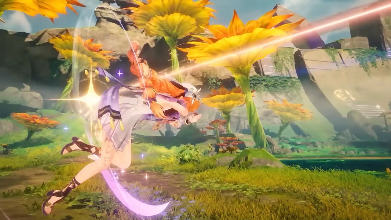 Sigrika using an Echo Skill attack in Wuthering Waves Version 3.6