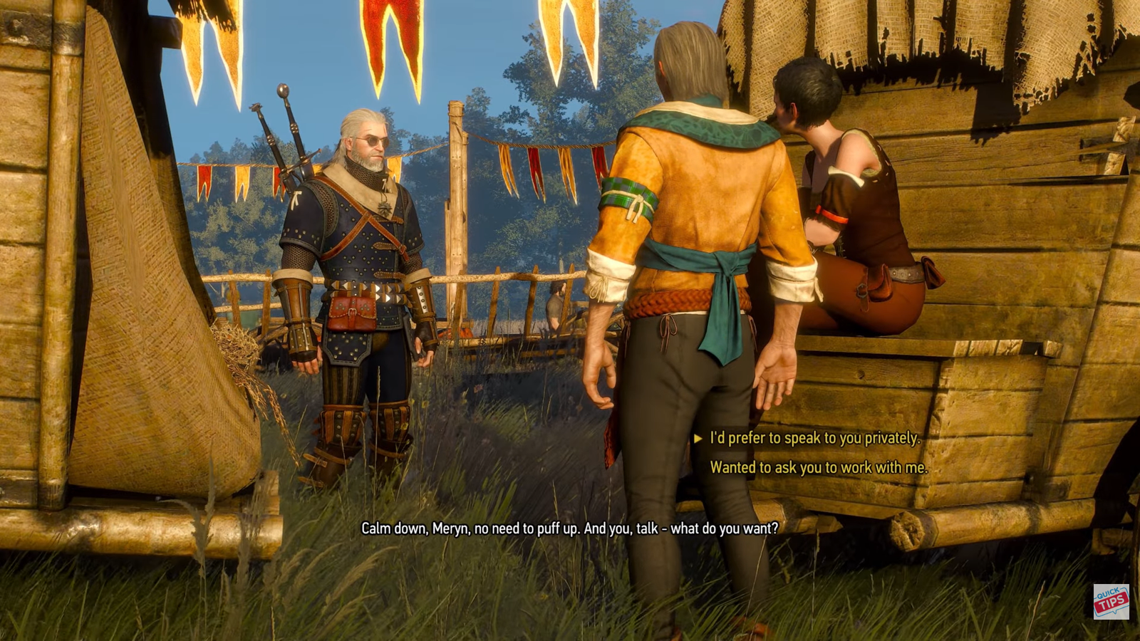 The Witcher 3: Casimir or Quinto for the Open Sesame Heist