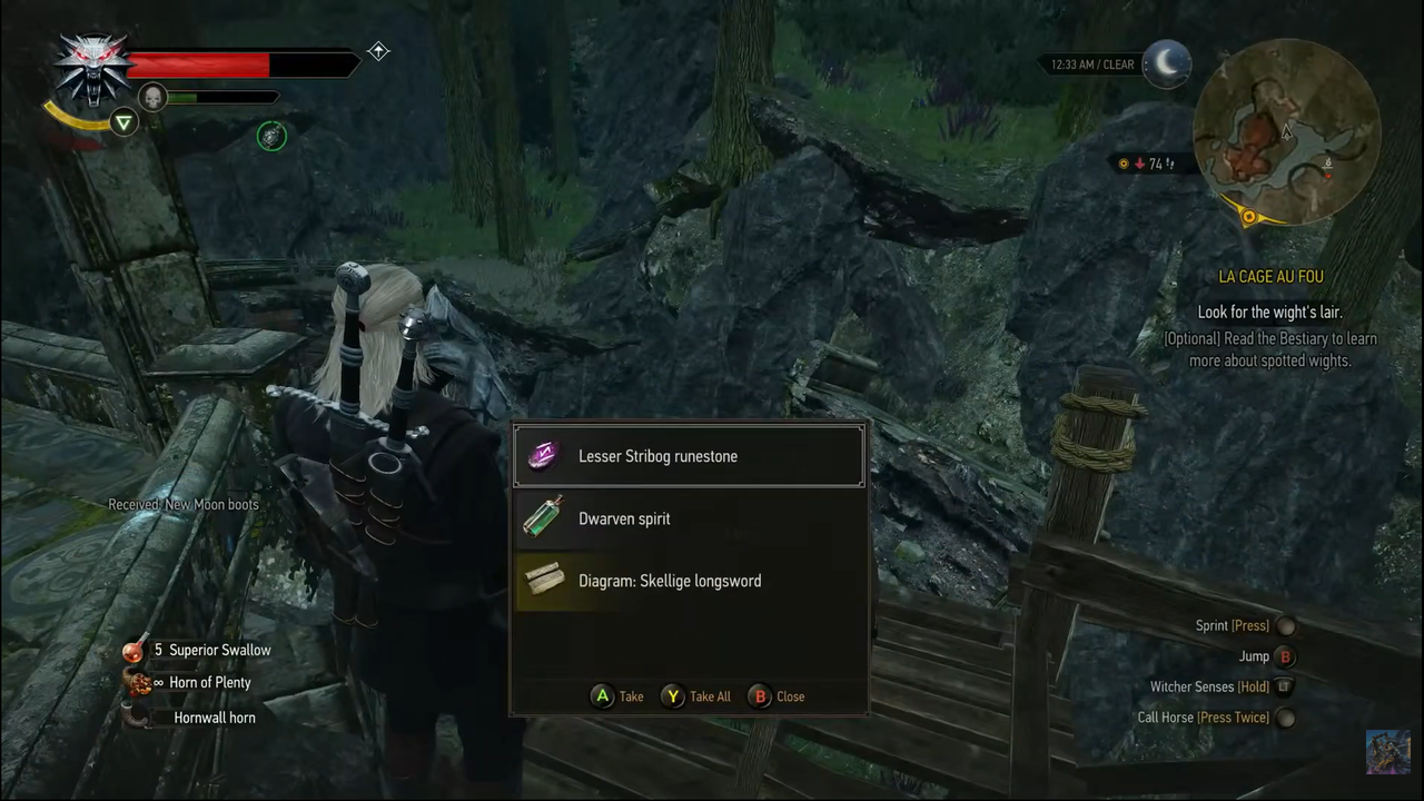 Relic Example The Witcher 3: Every New Moon Relic Gear Location