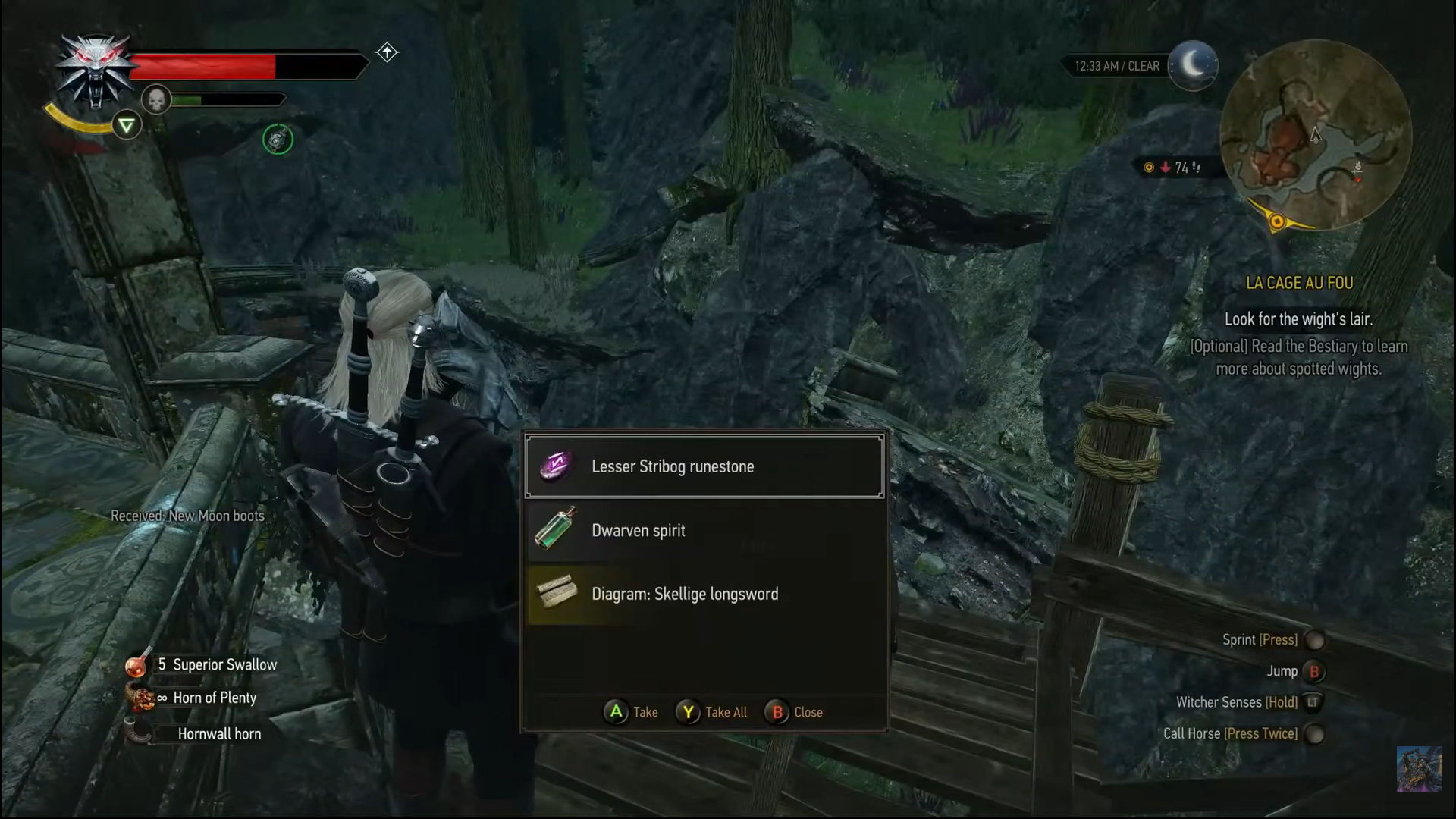 Local Relic The Witcher 3: Every New Moon Relic Gear Location