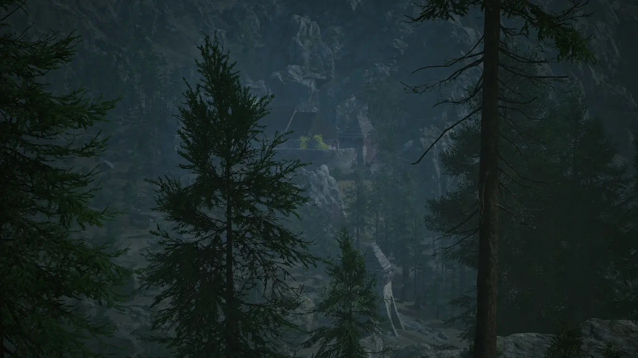 Time advancing to midnight before Coen sets out for the remote cave