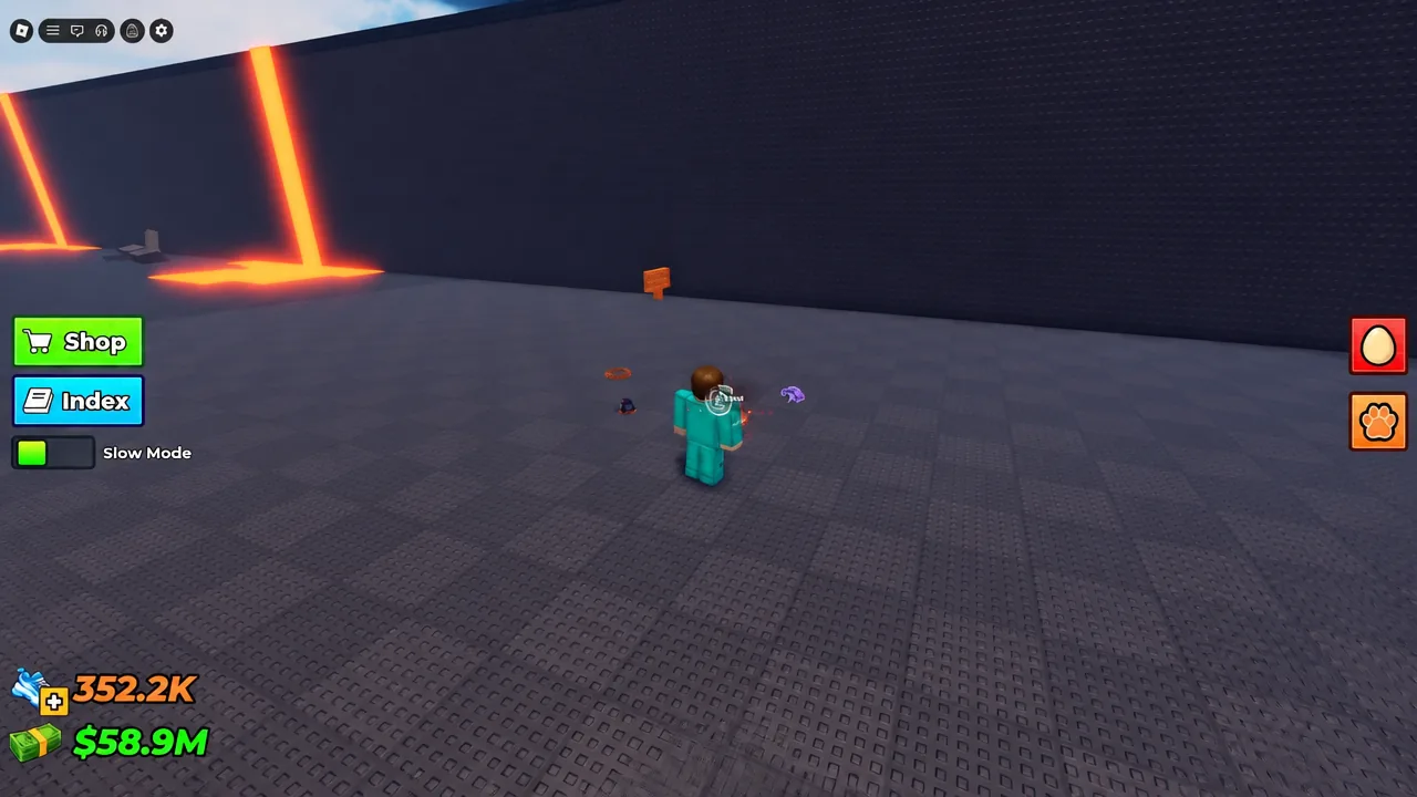 Steal An Egg running in a window while the network connection is cut mid-run