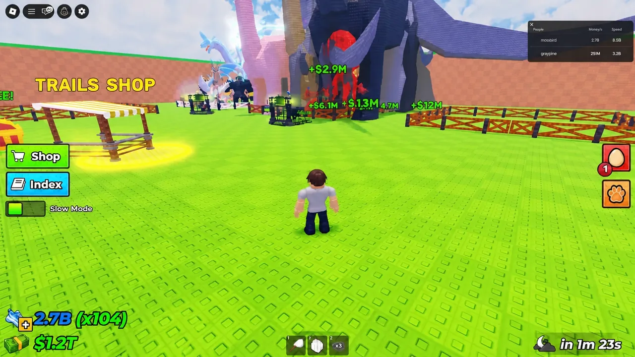 Attempting a Speed pack purchase in Steal An Egg while dropping the internet connection