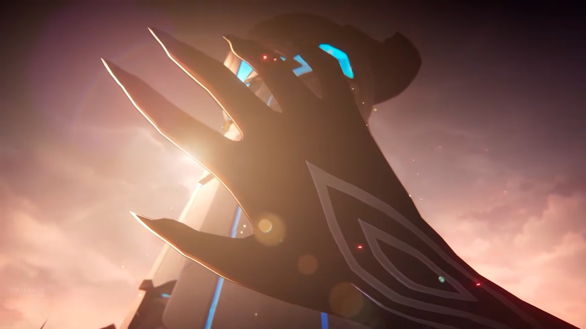 Vesna showcase frame with sword and wind-based attacks