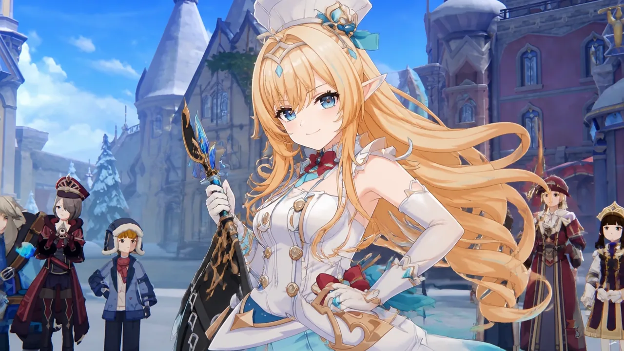 Character banner art lined up for Genshin Impact Version 7.1 featuring Vesna, Vodyanitsa, Skirk and Escoffier