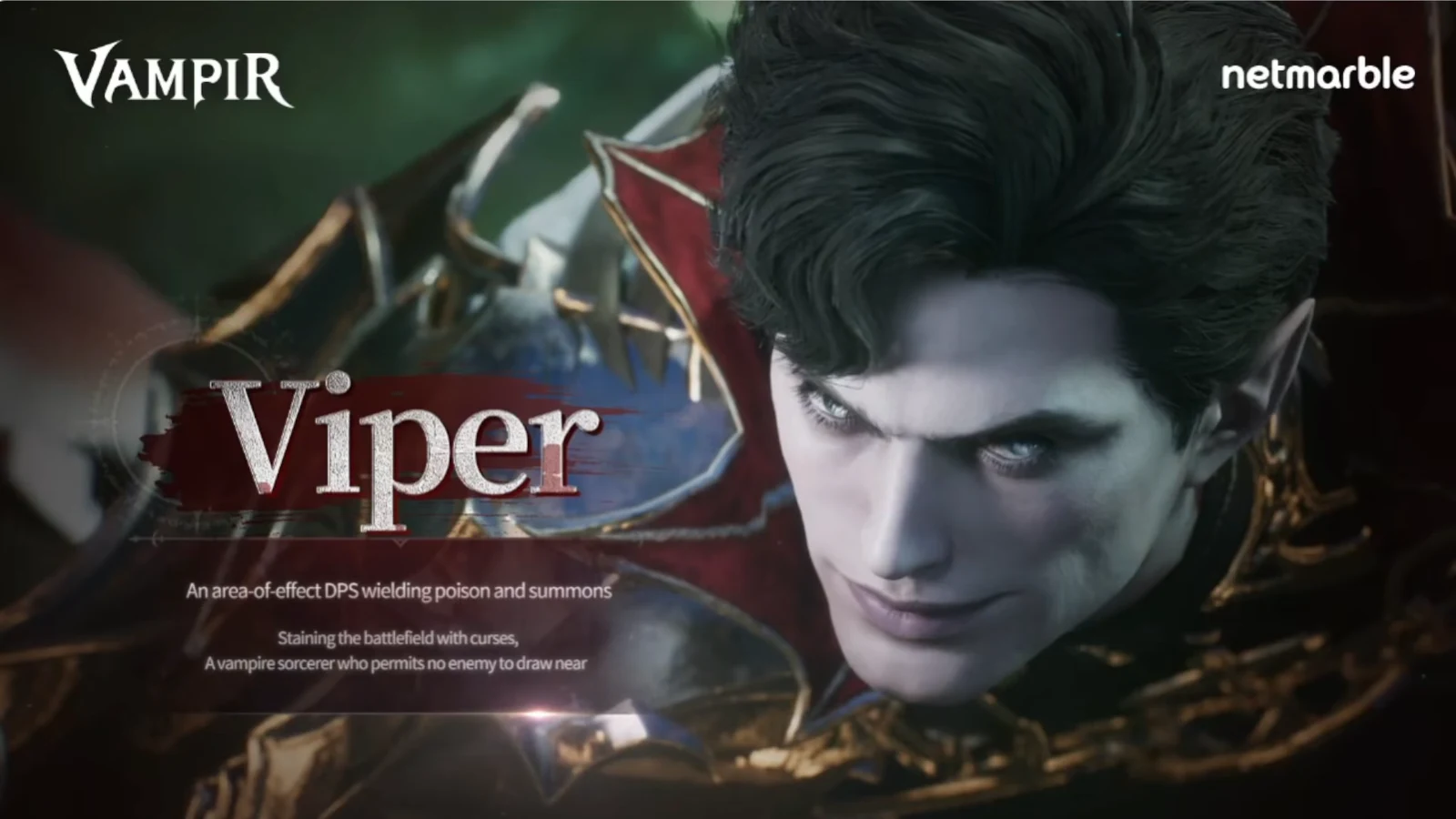 Viper spreading a poison area attack across a group of enemies in VAMPIR