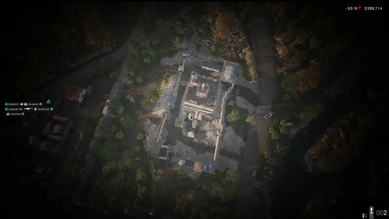 Target Breakdown from Aerial Camera