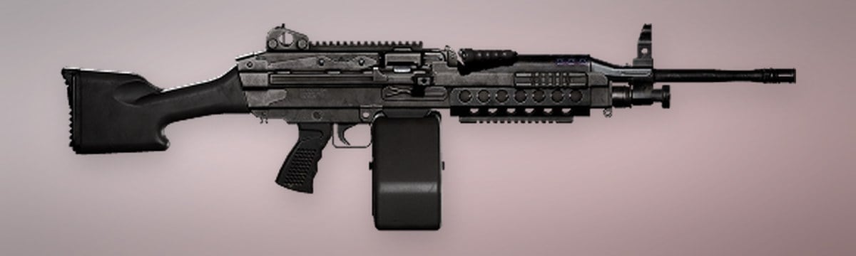 M249 SAW light machine gun