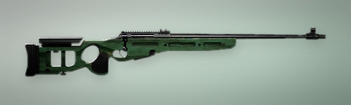 SV98 sniper rifle